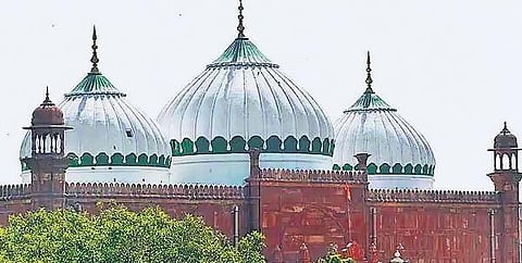 A file picture of the Shahi Idgah mosque