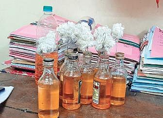 Petrol bombs. Image used for representational purpose