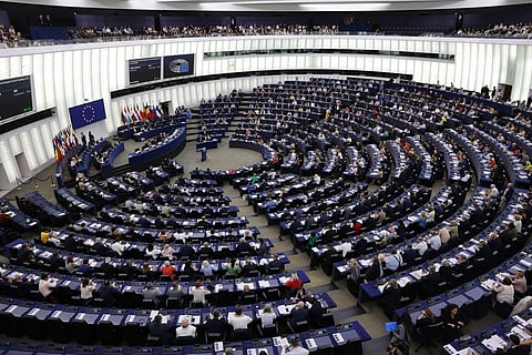 The European Parliament in Strasbourg (File photo | AP)