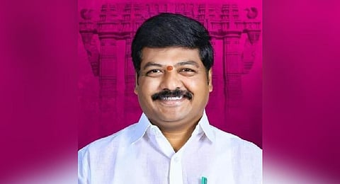 MLA Nannapuneni Narender.(Photo | Twitter @TrsNarender)