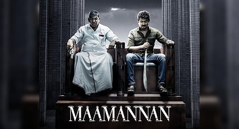 Vadivelu and Udhayanidhi Stalin in 'Maamannan'.