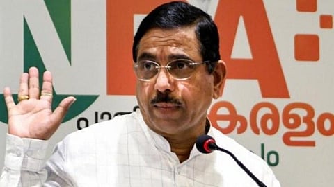 Union Minister Pralhad Joshi accused the Telangana government of not implementing the central schemes. 