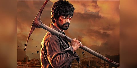 Arjun Das plays Thirumeni in the movie 'Aneethi.'