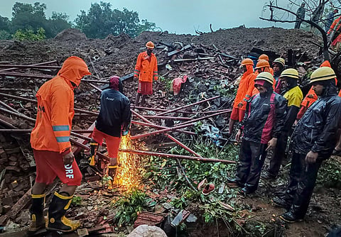 This is the third day of the search operation (Photo | PTI)