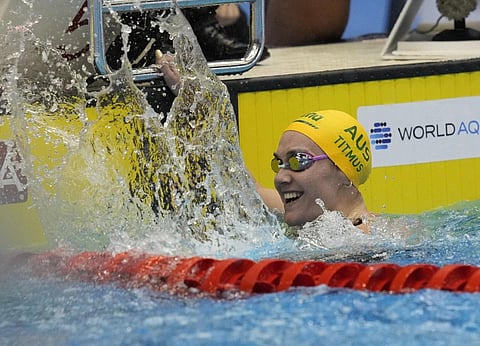 Ariarne Titmus. (Photo | AP)