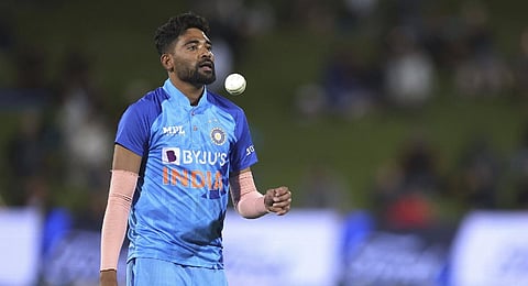 Mohammed Siraj. (Photo | PTI)