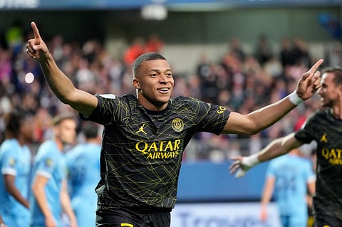 Paris Saint-Germain striker  Kylian Mbappé. (Photo | AP)