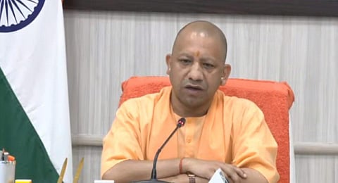 UP Chief Minister Yogi Adityanath (Screengrab | Twitter @myogiadityanath)