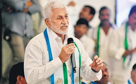 YSRC Rajya Sabha member V Vijayasai Reddy  I Prasant Madugula