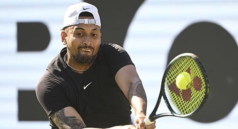 Nick Kyrgios. (File Photo | AP)