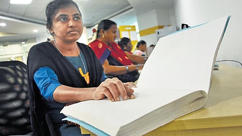 Government grants special casual leave to visually impaired employees 
on World Braille Day