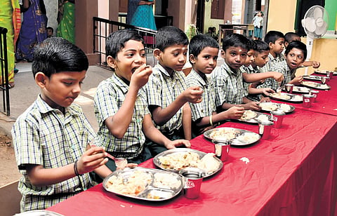 In Chennai, the breakfast scheme is being implemented at 37 schools. (Photo | Express)