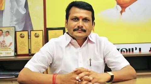 FILE - Tamil Nadu minister V Senthil Balaji. (Photo | PTI)