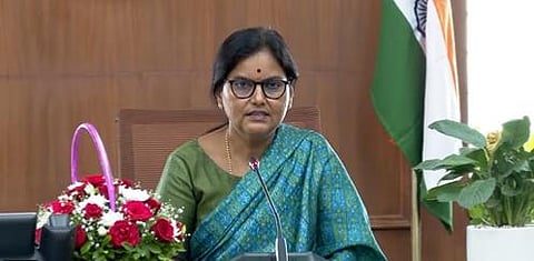 Telangana Chief Secretary Santhi Kumari 