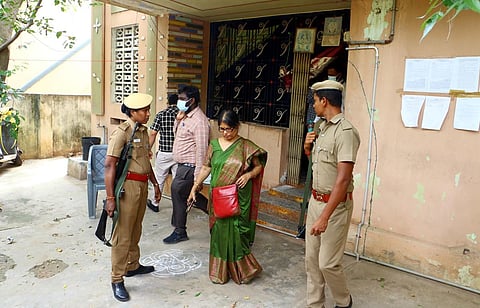 Enforcement Directorate (ED) conducted raids at  IFS Financial Company director Janardhanan's relative's residences