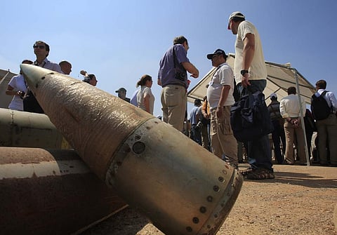 The Biden administration has decided to provide cluster munitions to Ukraine. (Photo | AP)
