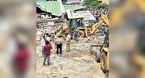 The officer visited the place on Monday and held inquiries with locals | Express