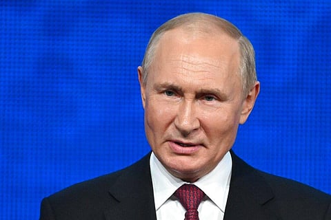 Russian President Vladimir Putin addresses an event. (File Photo | AP)