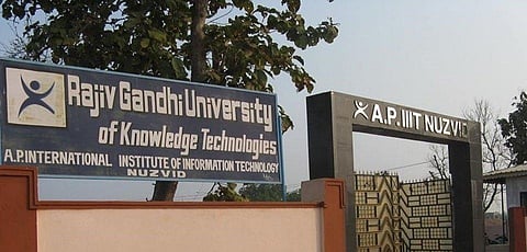 Rajiv Gandhi University of Knowledge Technologies. (File Photo)