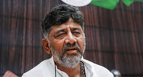 Karnataka Deputy Chief Minister DK Shivakumar. (Photo | PTI)