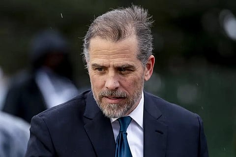 Hunter Biden, the son of US President Joe Biden. (AP)