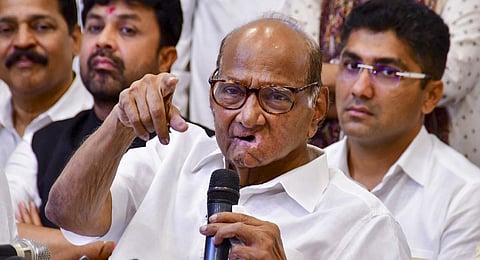 Nationalist Congress Party chief Sharad Pawar. (Photo | PTI)
