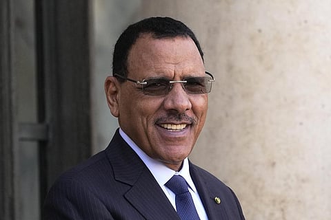 Niger's deposed President Mohamed Bazoum. (Photo | AP)