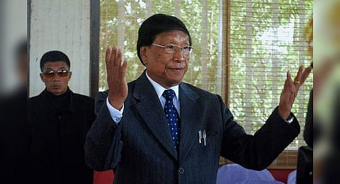 FILE - Thuingaleng Muivah, General Secretary of the National Socialist Council of Nagaland. (Photo | PTI)