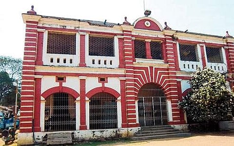 Sambalpur Municipal Corporation building. 