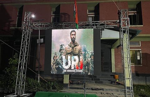 “Uri: The Surgical Strike” was screened  at Rengkai in the hill district of Churachandpur, Manipur. (Express)