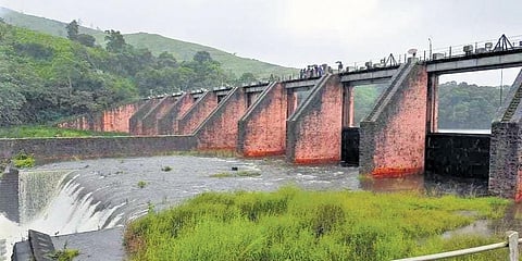 Representational image: Water being released from Mullaiperiyar dam | Express