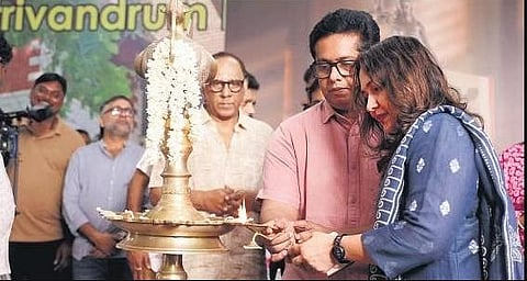 Pooja for the film Neru.