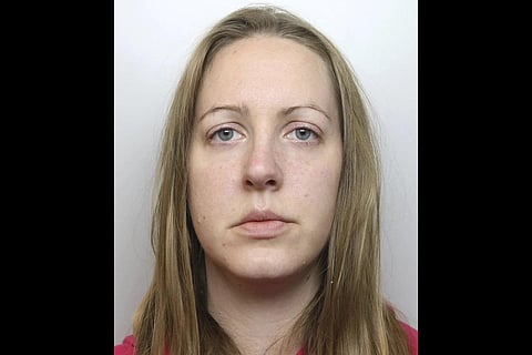 In this undated handout issued by Cheshire Constabulary shows nurse Lucy Letby. (Photo | AP)