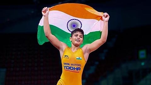 Wrestler Antim Panghal
