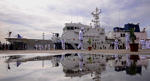 Image of the Indian Navy, used for representational purposes only. (Photo | AFP)