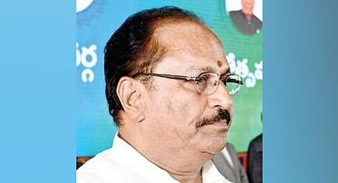 Andhra Pradesh Deputy Chief Minister  (Endowments) Kottu Satyanarayana. (Photo | Express)