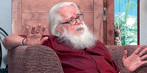 Former ISRO scientist Nambi Narayanan. (File photo)