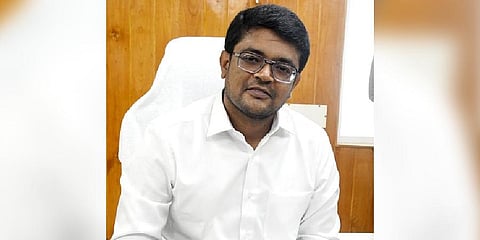 District collector Vishnu Chandran (Photo | Website)