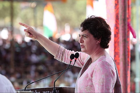 AICC General Secretary Priyanka Gandhi Vadra (PTI)