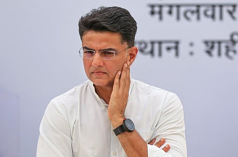 FILE - Congress leader and former Rajasthan deputy CM Sachin Pilot. (Photo | PTI)