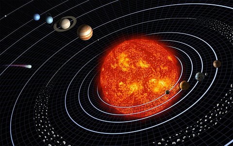 Image of the solar system used for illustrative purposes only. (Photo | Pixabay)