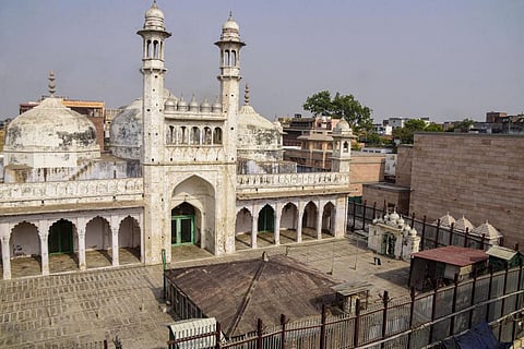 The Gyanvapi Mosque in Varanasi. (Photo | PTI)