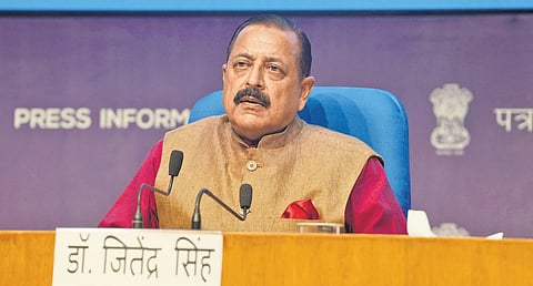 Union Minister Jitendra Singh. (Photo | PTI)