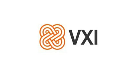 VXI Global Solutions logo.