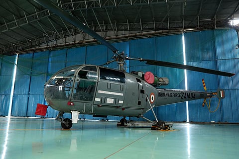 The Indian Air Force (IAF) has integrated artificial intelligence (AI) into its machine planning systems and adopted virtual reality (VR) simulations for training cadets at air force stations (AFS) such as Hakimpet and other locations. (Photo | Sri Logana