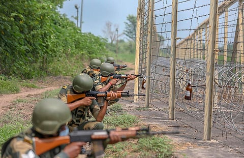 FILE - Image of the BSF, used for representational purposes only. (Photo | PTI)