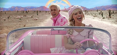 Scene from movie 'Barbie.' (Photo | AP)