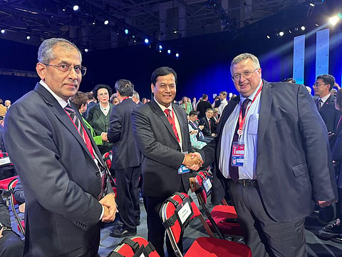 The Union Minister Sarbananda Sonowal is on a five day official visit to Russia.