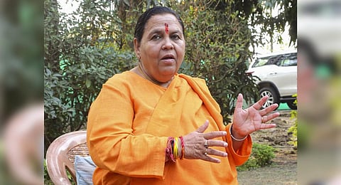 Senior BJP leader and former Madhya Pradesh Chief Minister Uma Bharti