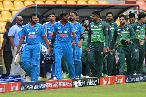 After the India-Pak group stage clash was rained out, a reserve day was added to their Super Four match, making the Men in Blue play for three straight days. (Photo | Express)
